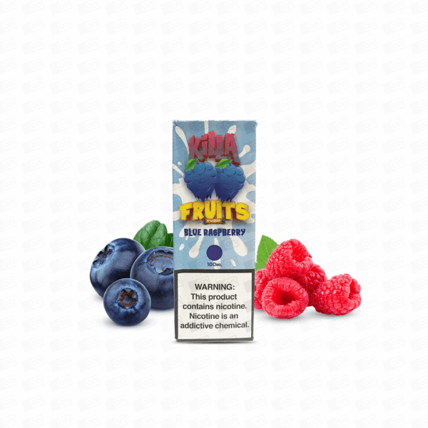 Líquido Killa Fruits Freebase - 3mg - 100ml - Blue Raspberry