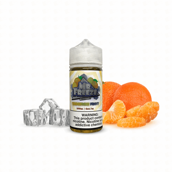 Líquido Mr Freeze Menthol Freebase - Tangerine Frost