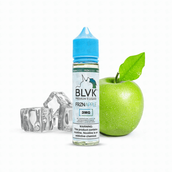 Líquido Blvk Frzn Freebase - Apple - 3 mg