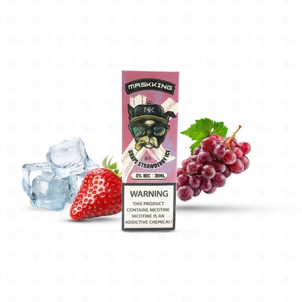Líquido Maskking NicSalt - Grape Strawberry Ice