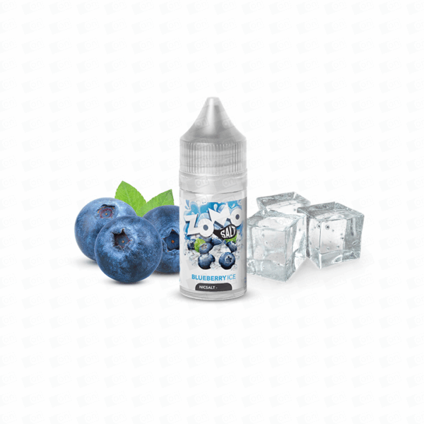 Líquido Zomo NicSalt IceBurst 35mg - Blueberry Ice