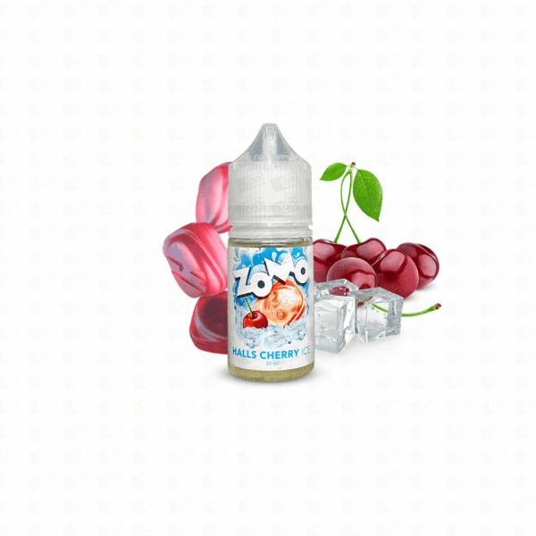Líquido Zomo Iceburst Freebase - 3mg - 30ml - Halls Cherry Ice