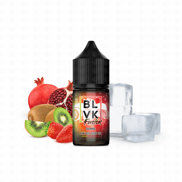 Líquido Blvk Fusion NicSalt - 50mg - Kiwi Pom Berry Ice