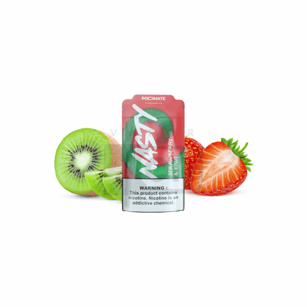 Líquido Nasty Podmate NicSalt – Strawberry & Kiwi