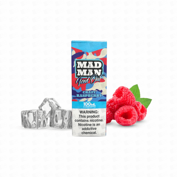Líquido Mad Man Twisted Ice Out Freebase - Crazy Raspberry