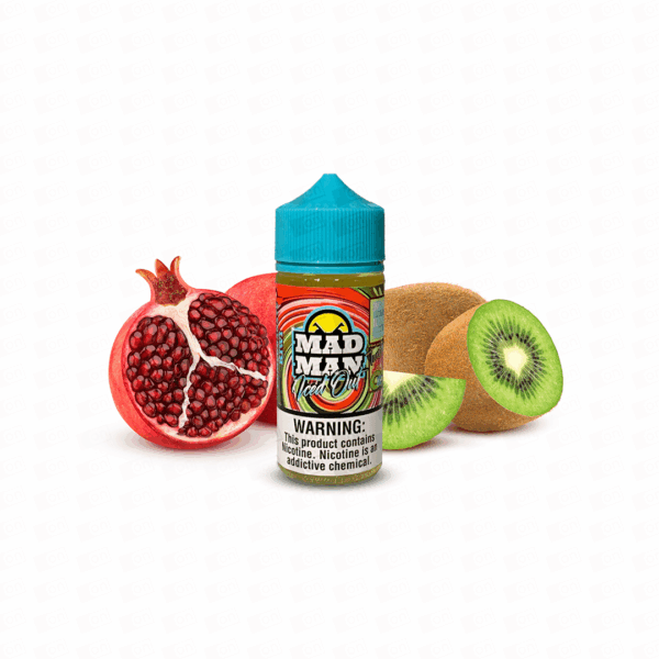 Líquido Mad Man Twisted Ice Out Freebase - Pomegranate Kiwi