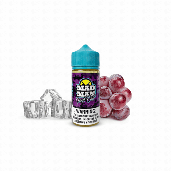 Líquido Mad Man Twisted Ice Out Freebase - Crazy Grape