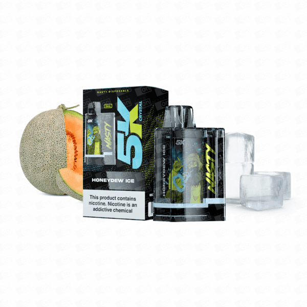 Pod Descartável Nasty 5K Crystal 5000 Puffs - 5%