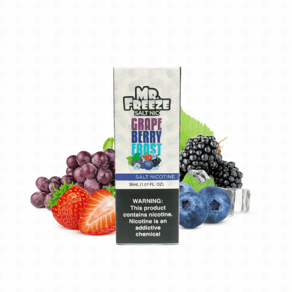 Líquido Mr Freeze NicSalt - Grape Berry Frost