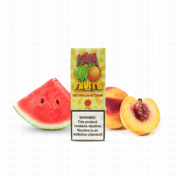 Líquido Killa Fruits Freebase - 3mg - 100ml - Watermelon Nectarine