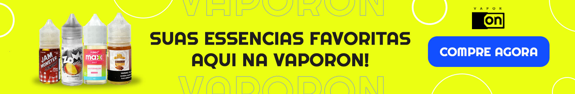 Essência de vape VaporonBR - Sua Vape Store CTA 1 5