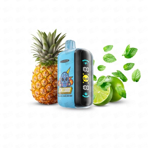 Pod Descártavel Elfbar GH23000 Puffs - 5% - Pineapple Plums Lime Mint