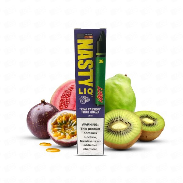 Líquido Nasty Liq NicSalt - Kiwi Passion Fruit Guava