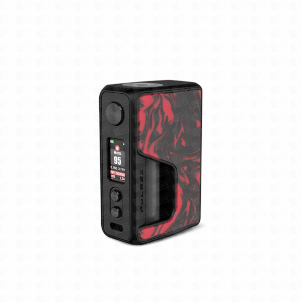 Vandyvape Pulse II Mod Pod System - Flame Red Resin