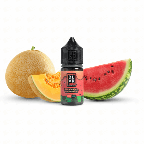 Líquido Blvk Melon NicSalt - 50mg - Melon Medley Watermelon