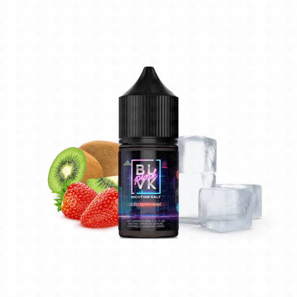 Líquido Blvk Pink NicSalt - 50mg - Iced Berry Kiwi