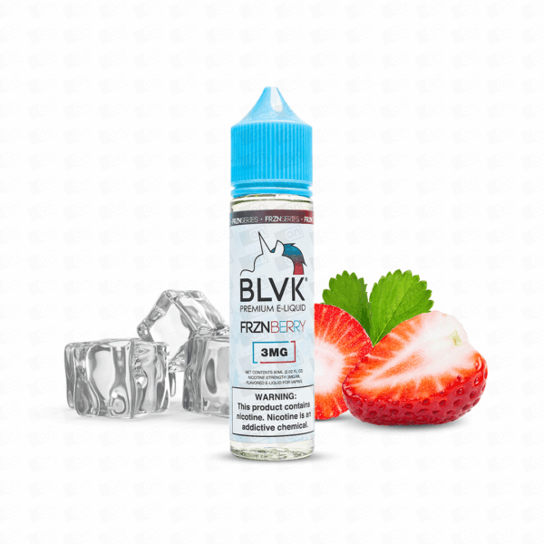 Líquido Blvk Frzn Freebase - Berry - 3 mg