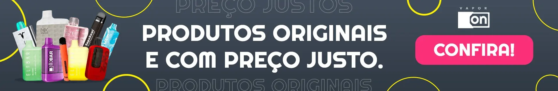 cigarro eletronico original banner