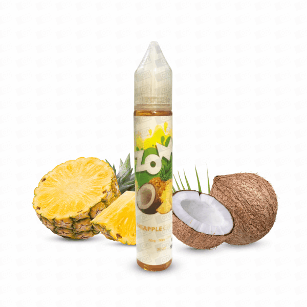Líquido Zomo Freebase - 3mg - 30 ml - Pineapple coconut