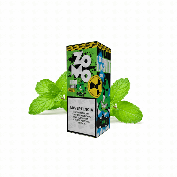 Líquido Zomo Drops NicSalt - High Mint
