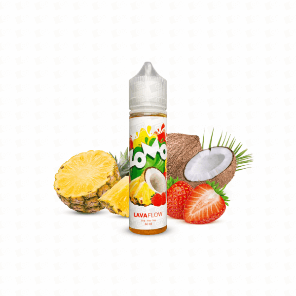 Líquido Zomo Freebase - 3mg - 60 ml - Lava Flow