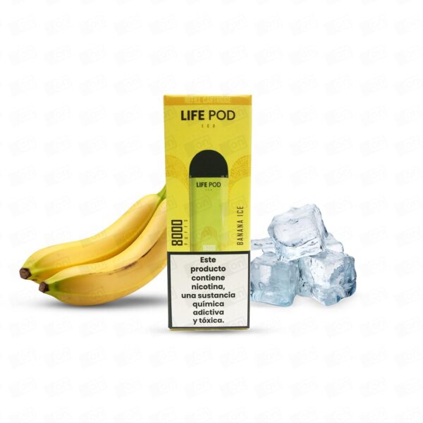 Cartucho Life Pod Eco 8000 Puffs 5%