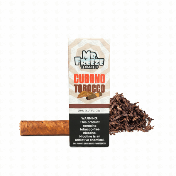 Líquido Mr Freeze Tobacco NicSalt - Cubano Tobacco