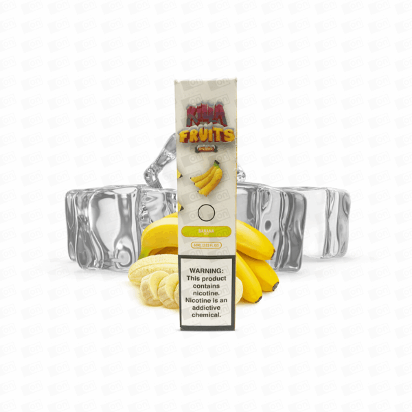 Líquido Killa Fruits Ice Freebase - 3mg - 60ml - Banana