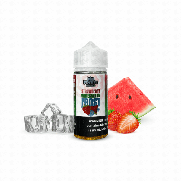 Líquido Mr Freeze Menthol Freebase - Strawberry Watermelon Frost