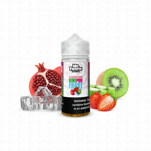 Líquido Mr Freeze Menthol Freebase - Strawberry Kiwipom Frost
