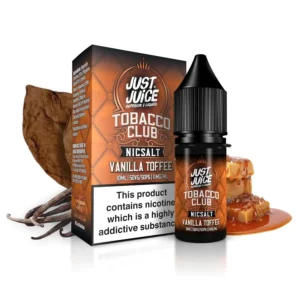 Líquido Just Juice Tobacco Club NicSalt - Vanilla Toffee