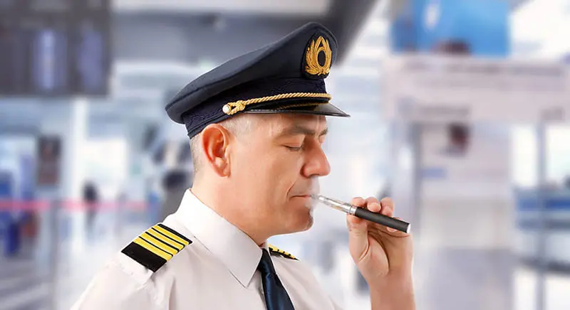 vape no avião